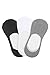 Krystle Cotton No Show Loafer Socks with Anti Slip Silicon- Pack Of 3 RS.195.00