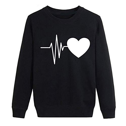 Preisvergleich Produktbild Resplend_langarmshirt,2018 Lose Sweatshirt Mode Freizeit Lange Ärmel Pullover Oberteile