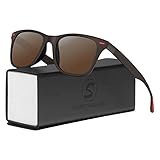 lentes solaris MARCO DE ALTA CALIDAD. Hecho de metal de alta calidad para el máximo rendimiento, comodidad, durabilidad. El diseño de gafas de sol retro clásicas polarizadas de SUNMEET mantiene su herencia clásica al tiempo que agrega algunos elementos con estilo. La almohadilla suave para la nariz no le dará un peso pesado y no será fácil de deslizar cuando toque la superficie de la piel durante mucho tiempo. Las gafas son perfectas para todas las ocasiones y adecuadas para todas las actividades al aire libre