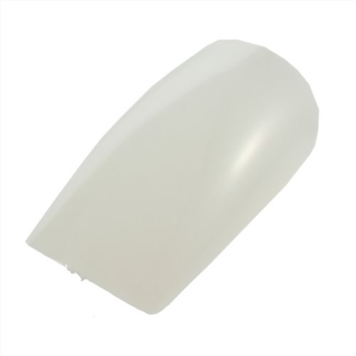 TOOGOO(R) 500 Stueck Franzoesisch Acryl kuenstliche gefaelschte Fingernaegel Kunst-Spitzen-Parteihoch Naegel Dekoration-Manikuere fuer Frauen Maedchen Lady Weiss. - 4