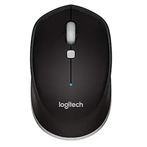 Logitech M337 Wireless Mouse, Bluetooth, 1000 DPI Laser Grade Optical Sensor, 10-Month Battery Life, PC/Mac/Laptop - Black