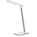 Produktbild 2018 Folding Augenschutz Led Schreibtischlampe 5 V 2.5A Touch Sensor Led Tisch Nachtlicht Mit Qi Wireless Desktop Ladegerät Usb Ausgang
