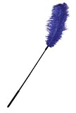 SPORTSHEETS OSTRICH FEATHER BODY TICKLER - PURPLE