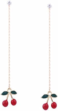 Earring Dangler Eardrop Personality Hundred Cherry Strawberry Pineapple Earring Earrings