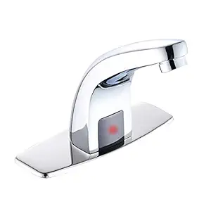 Basin Electric Sensor Faucet Saving Water Automatic Stainless Steel Bathroom Tap Hands Free