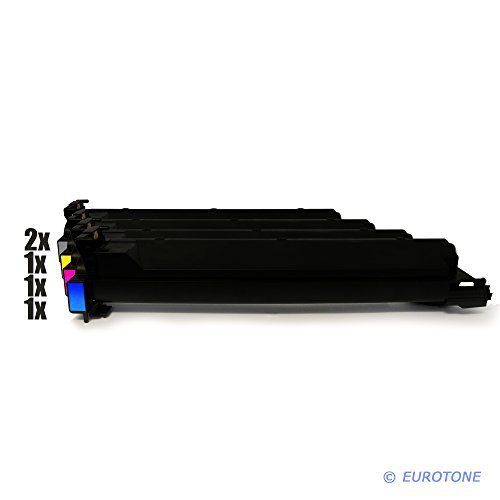 5er Set Eurotone Kompatible Toner XXL für Develop ineo +200 +203 +253 +353 Kopierer - ersetzt TN-213 A0D7152 7252 7352 7452 im Sparpack - 2x schwarz