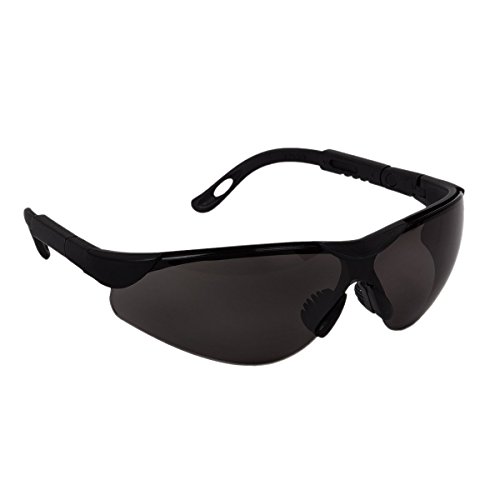 Schutzbrille TYP 91659 schwarz getönt Sicherheitsbrille Schutzbrille kratzfest