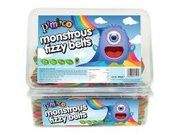Pimlico Monstrous Fizzy Belts 450g x 12