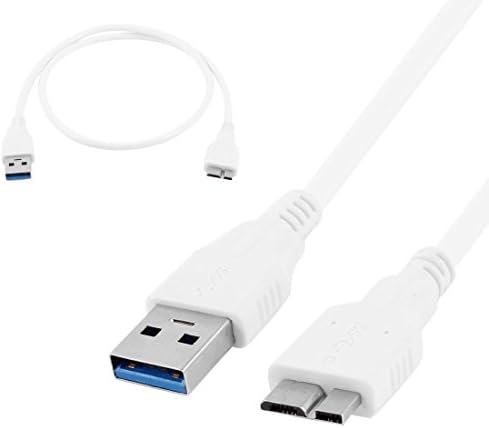 Clear Cables SuperSpeed USB 3.0 A to Micro B Cable for External Portable Hard Drives - 3 Feet - 1M