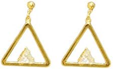 AriaSparkles Triangle Danglers Casual Party Office Earrings