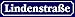 Produktbild Schatzmix Lindenstraße strassenschild blechschild 46x10cm