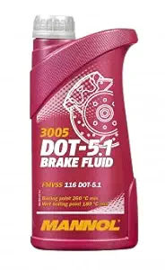 MANNOL 3005 DOT - 5.1 Brake Fluid FMVSS 116 DOT-5.1 Boiling Point 260C MIN 455 g