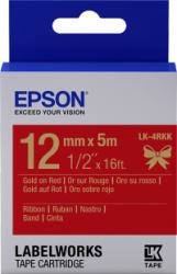 Preisvergleich Produktbild EPSON Ribbon LK-4RKK red / gold