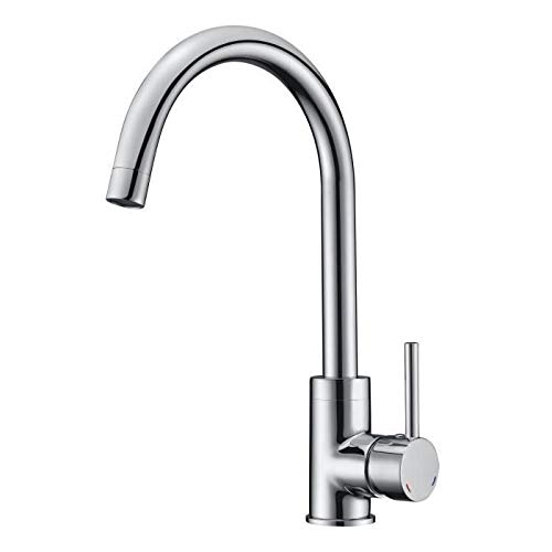 Rousseau Sanitaire 4060398 KØBEN - Grifo monomando para fregadero, color cromado