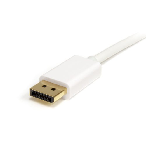 StarTech.Com MDP2DPMM3MW mini DisplayPort auf DisplayPort Kabel (3m) - 3