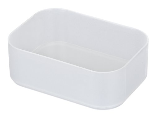WENKO 20999100 Organizer Ice Cube S Weiß – stapelbar, Kunststoff – Polypropylen, 15.5 x 7 x 11.5 cm, Weiß - 5