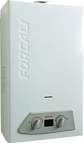 Preisvergleich Produktbild Forcali Gas-Durchlauferhitzer, 10 l, Erdgas