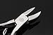 Teenxful Professional Large Stainless Steel Paronychia Nail Nippers Cutter Toenail Ingrown Nail Clippers