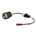 Produktbild Goliton® Ultra helle 3W Lampe LED weite Spannung 7-17V Modell der Mehrachsenmaschine / Suchscheinwerfer durch die Nacht mit Kühl Weiß - Schwarz