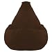 XXL Highback Filled Beanbag Gaming Lounge Chair in Brown. Ideal for Relaxing, Gaming, Lounging, Great for Adults, Teens & Kids. Made from High Quality Water Resistant Material, Available in 10 Great Colours, Available in 10 great Colours