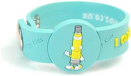 "I Carry Allergy Medication" Awareness wristband