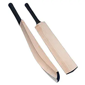 SUNNY SPORTS_ Plain Popular Willow Cricket Bat for Mens/Youth/Child BBT-20 Professional Cricket Bat for Men and Boys| Short Handle | Ready to Play | Lightweight |Single Bat