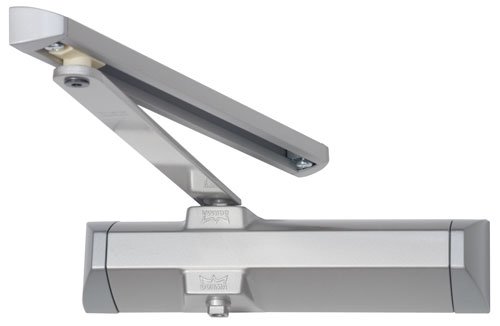 BASISaturn TS 90 Impulse Door Closer with Guide Rail Size 3 Width 950 mm Tested According to DIN EN 1154