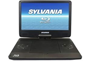PROSCAN SYLVANIA Tragbarer Blu-Ray, DVD, CD, USB, SD-Multimedia-Player, hohe Auflösung HD (13,3 Zoll)