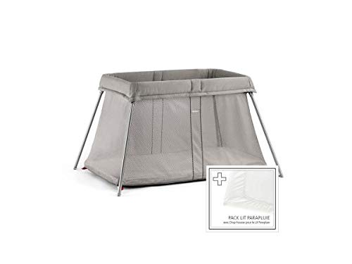 Preisvergleich Produktbild Babybjorn Lit Parapluie Grège + Drap-housse