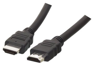 HQ HDMI-Kabel (19 Polig Stecker auf 19 Polig Stecker) 10 m schwarz