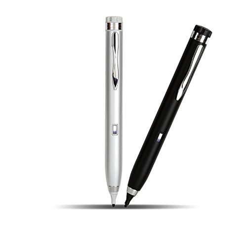 Rechargable Feine Spitze Präzision Eingabestift, Gosin® Universal Pinpoint Digitaler Stylus-Eingabestift für Touchscreen, kapazitiver Bildschirm, iPad, iPhone 6/6plus/7, Android, Amazon Kindle, Windows Tablets und Smartphones, Verstellbar Active Sense - 6