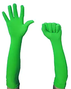 Chromakey Gloves Green Chroma Key Glove Invisible Effects Background Chroma Keying Green Gloves for Green Screen Photography Photo Video? (Tight, Green)