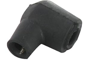 GREENSTAR - Antiparasite / Connecteur De Bougie D'Allumage - En Caoutchouc Standard - Avec Pointe À Visser - Pour Fil Ø 5mm