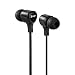 Produktbild Roar Kompatible Schwarze Schutzhülle mit Mikrofon Android Kopfhörer in-Ear Geräuschunterdrückung Stereo mit Lautstärkeregler Kabel Flachkabel Anti Geflecht Biese ingarbugliamento Knoten Vorgeformte Robustes Kabel Jack 3.5 mm Kopfhörer Handy Smartphone Tablet spezielle Kleine bequem IDEAL in Auto für Musik Bunte Gummi mit 3 Größen Draht kurz 1,2 Meter