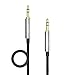 Produktbild Anker Aux Kabel Stereo Audio Klinken Kabel [1.2m] für AUX Eingänge 3.5mm auf 3.5mm mit vergoldete Kontakten (Schwarz)