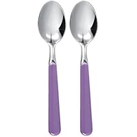 Excelsa "trendy" 2 unidades morado cucharillas de café
