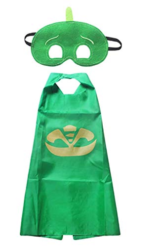 Brigamo 3 x Pyjama Kids Superhelden Kinderkostüm Kinder Kostüme, ideal für Kindergeburtstag, Fasching oder Karneval - 2