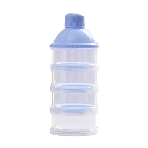 Hrph Portable Baby Infant Feeding Milk Powder &Food Bottle Container 3 Cells Grid Box