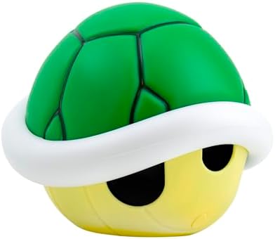 Paladone Lampada Super Mario Guscio Verde – Lampada LED decorativa, regalo per gamer, prodotto ufficiale Nintendo