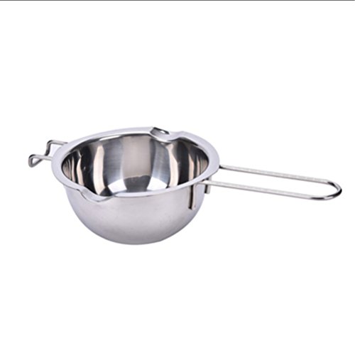 HABI Edelstahl Schokolade Zuckerdose Fondant Zucker Butter Heizung Schmelzschale Topf - 4