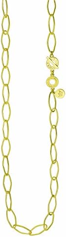 T962 Signature Necklace Worn Gold 90 cm