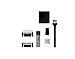 Wahl Pocket Pro Hair Trimmer Battery Black Rubberised 8066-717 - Pink