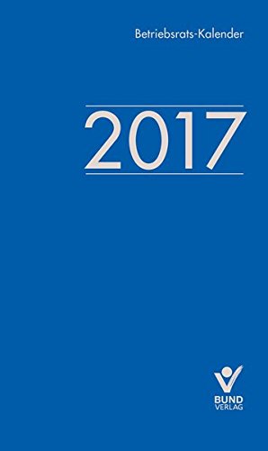 Betriebsrats-Kalender 2017