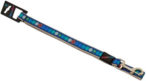 Hem & Boo Circles Lead, 1-inch, Blue