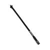 Sport Fucker 15-inch black silicone irrigator nozzle with mushroom tip