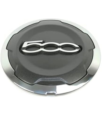 Coprimozzo Originale Fiat 500X Cromato - Ricambio Per Cerchi In Lega - Foto 6