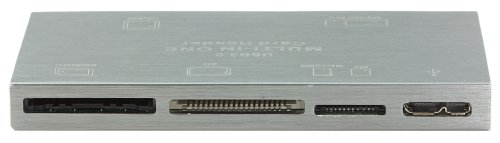 eKit USB 3.0 Kartenleser für SD/MMC, Micro SD, XD, M2, MS/MSPRO und CF/MD - 6