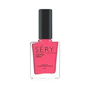 SERY Colorflirt Nail Paint, Pink Panache, 10 millilitre