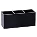Produktbild Hoomall Acryl Kosmetik Aufbewahrung Organizer Make up Bürsten Halter Organiser 20x7x8.8cm Schwarz
