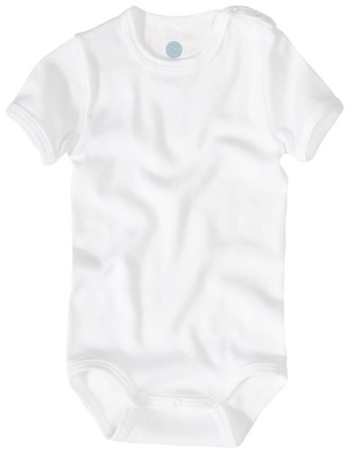 Sanetta Unisex Baby 320500 Dress, White (weiss), 12-18 Months (Manufacturer size: 86)